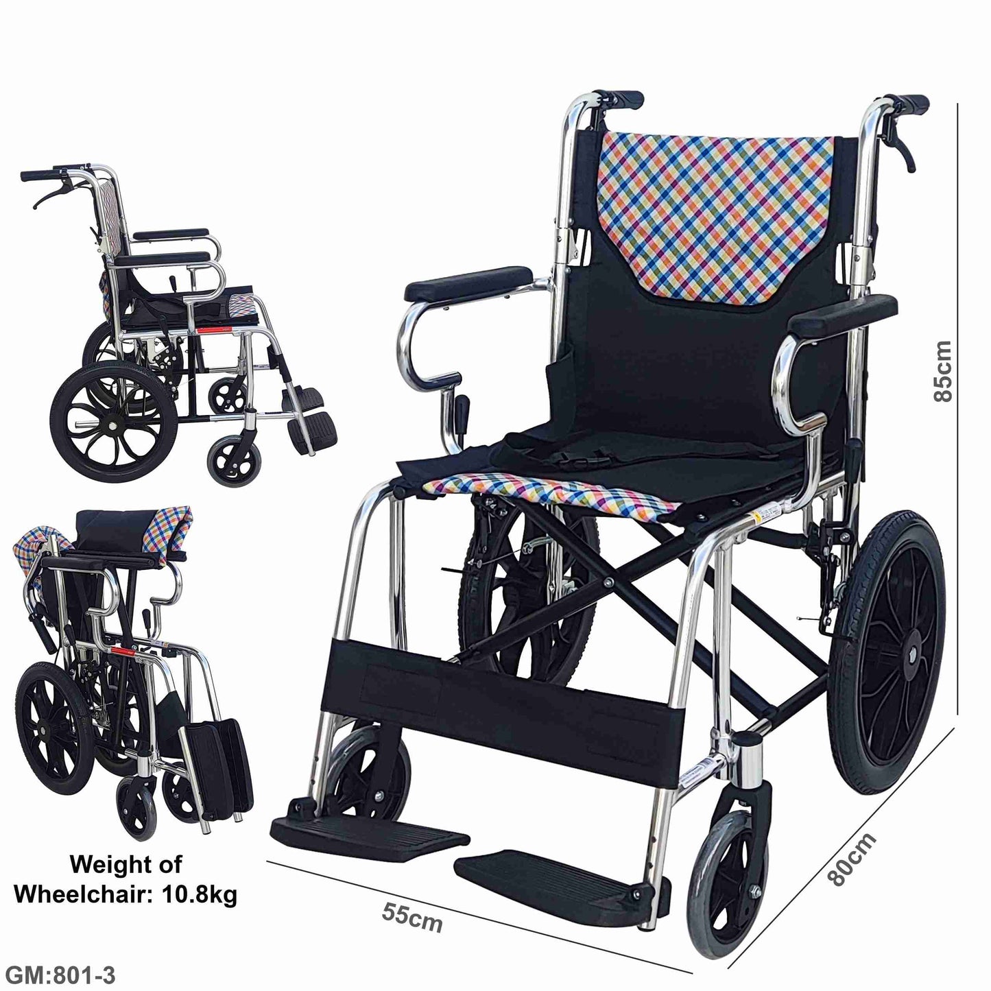 Folding Manual Wheelchair “801-3”