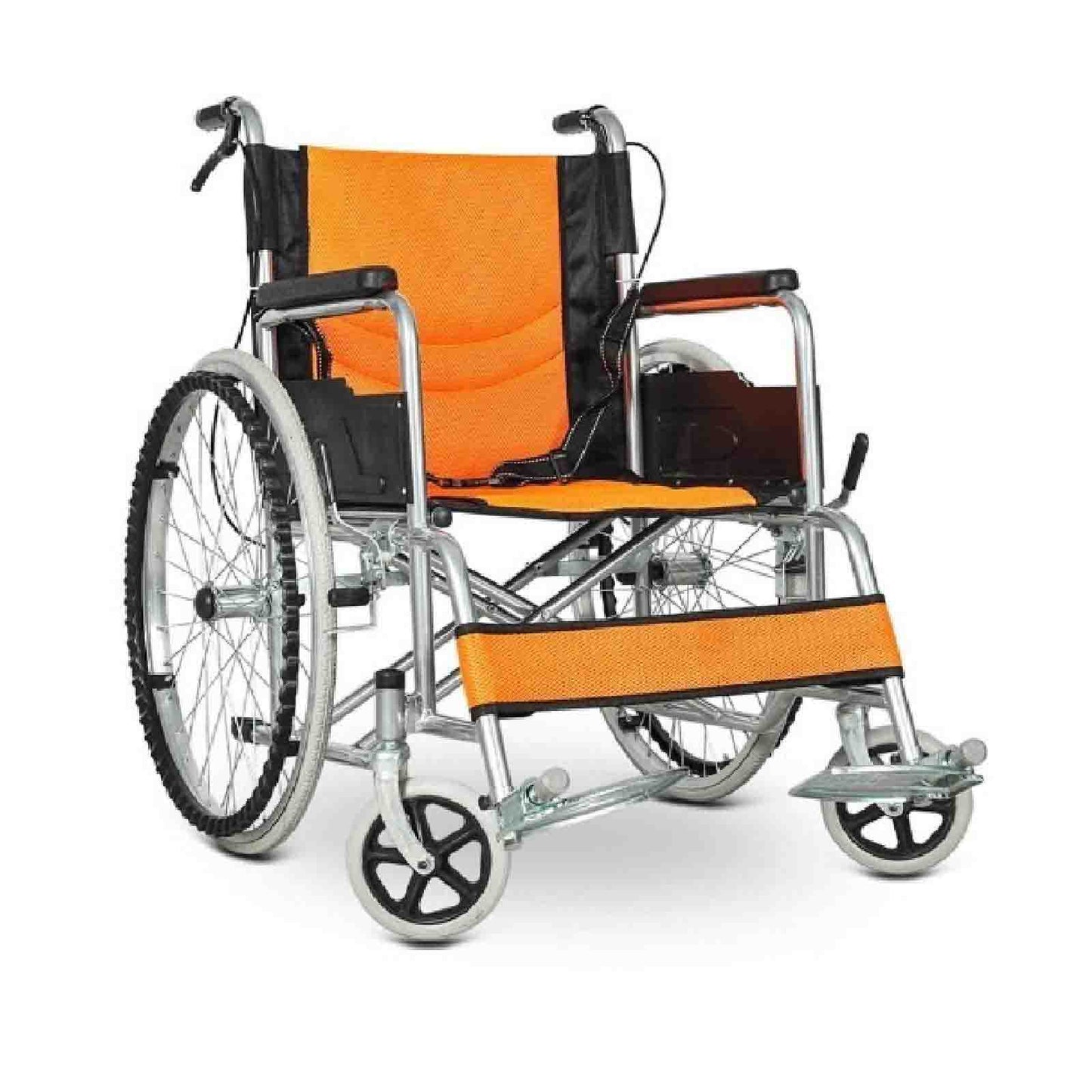 Medical folding lightweight manual steel wheelchair “801”