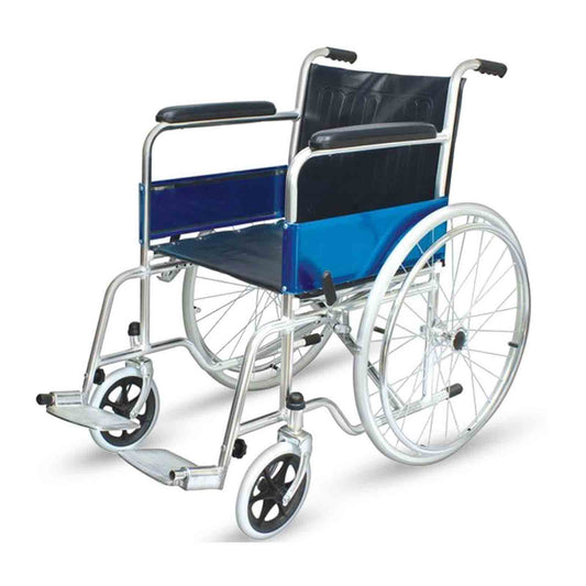 Folding Heavy Duty Steel Wheelchair “801-1”