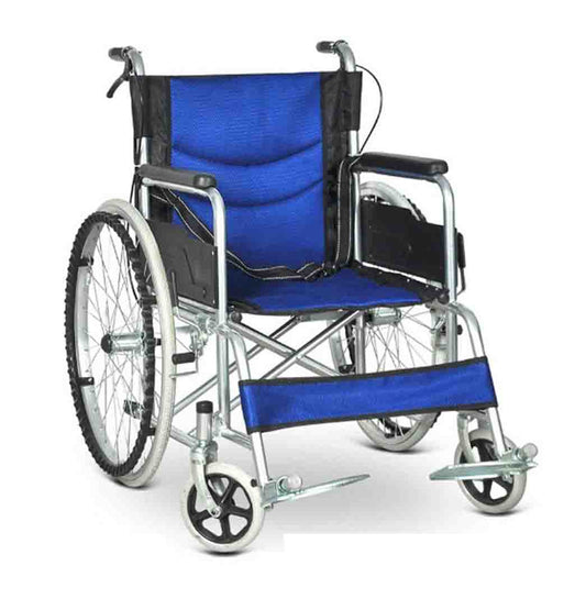 Medical folding lightweight manual steel wheelchair “801”
